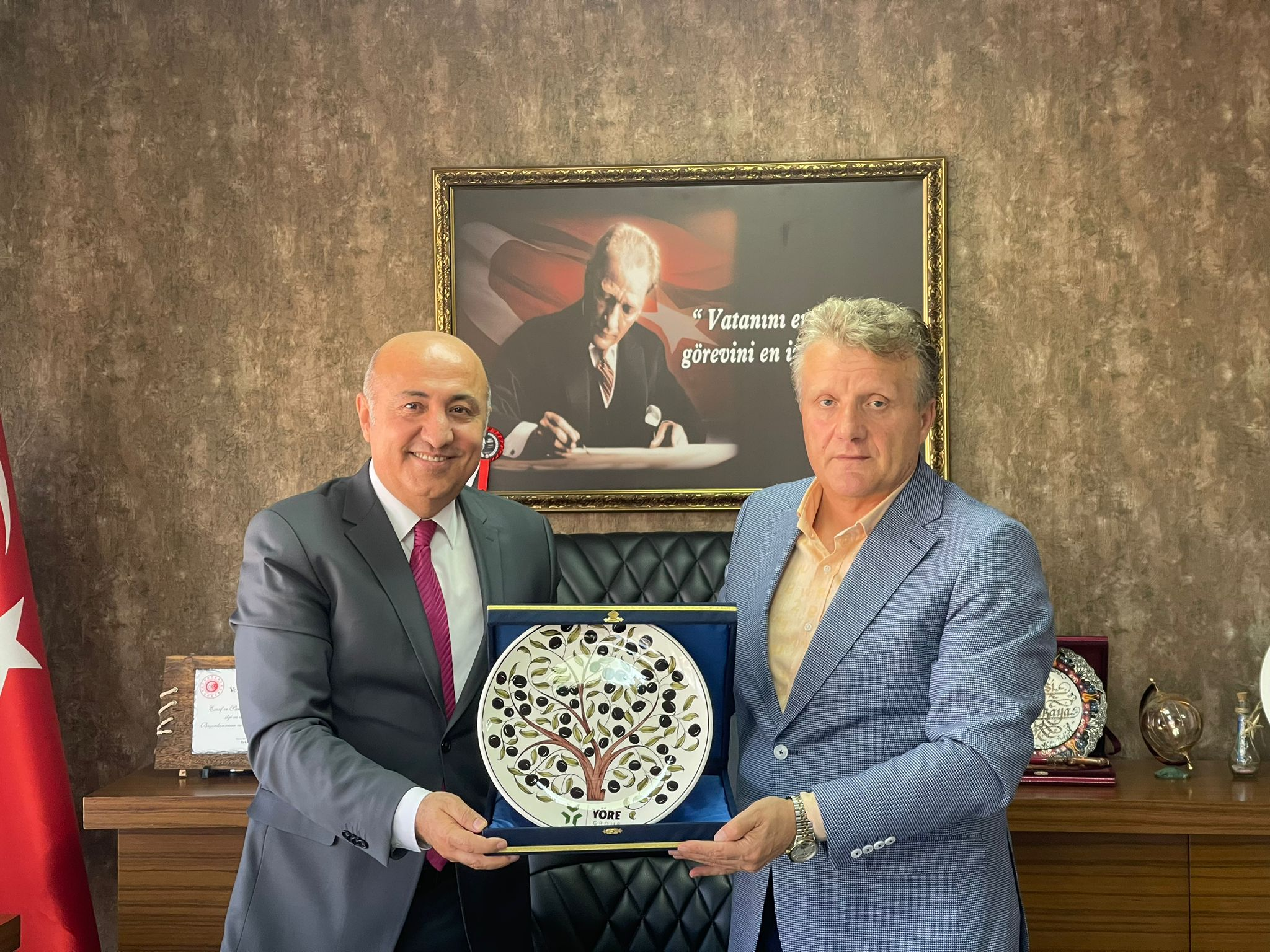 Kocaeli Ticaret İl Müdürü Sayın Veysi Uzunkaya'yı Makamında Ziyaret Ettik 