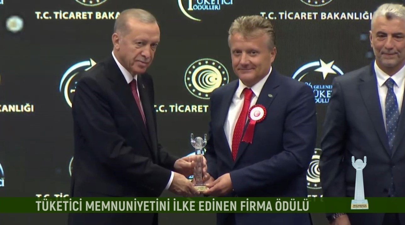 Tüketici Memnuniyetini İlke Edinen Firma Ödülü