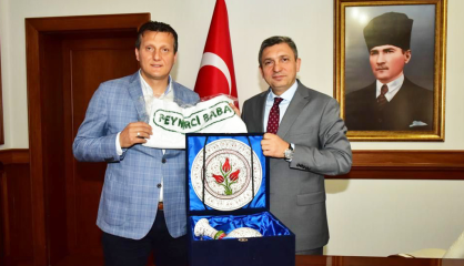 Malatya Valisi Hulusi Şahin’i Makamında Ziyaret Ettik